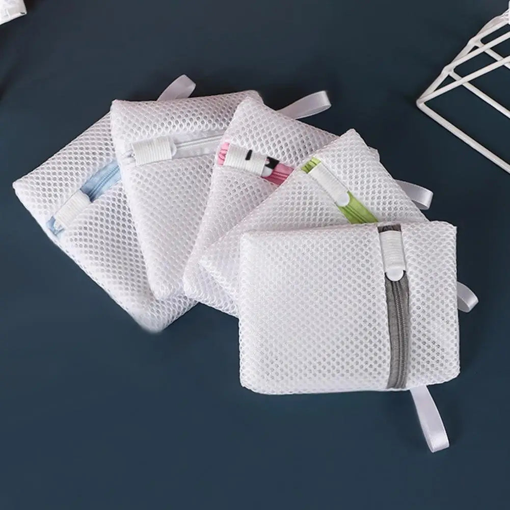 3PCS Laundry Gel Bags – Double-Layer Mesh Laundry Wash Bags, Thickened Anti-Tangle & Pilling Prevention for Clothes