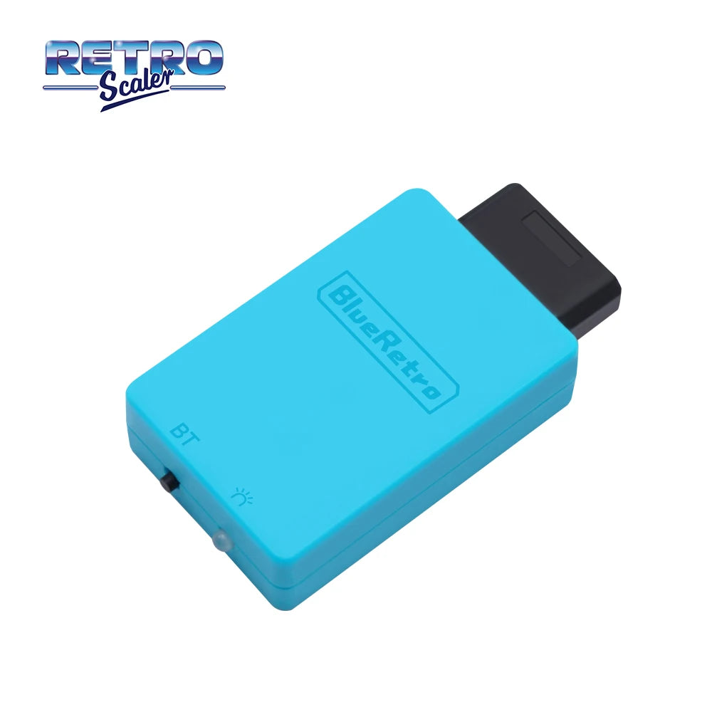 RetroScaler BlueRetro Wireless Controller Adapter – Saturn to PS4, PS5, Switch Pro, Joy-Con & Xbox One S