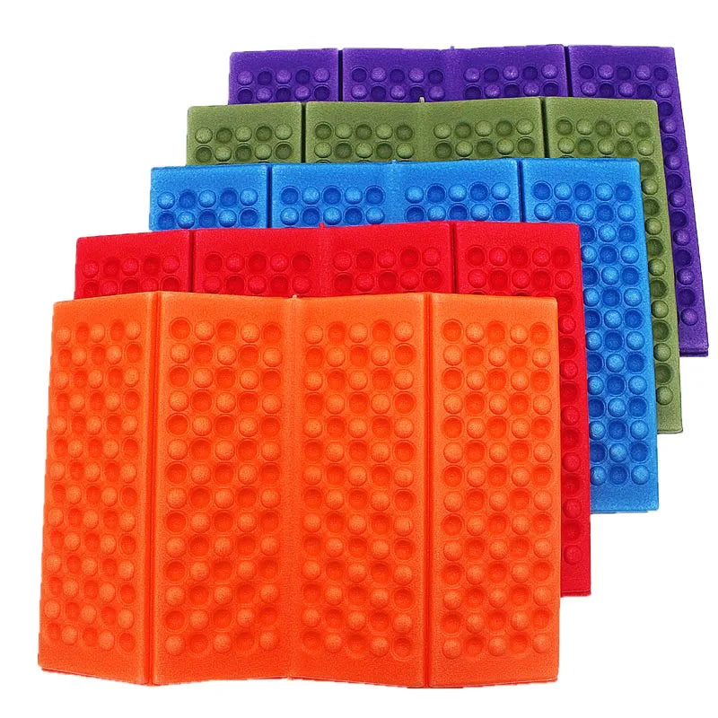 Outdoor Sitting Cushion – Foldable Waterproof XPE Foam Pad, Portable Chair Mat for Camping, 385x275x11mm