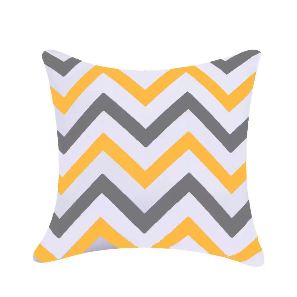 Waterproof Oxford Cloth Pillowcase - Splash Proof Outdoor Cushion Cover for Garden Lawn Terrace Furniture