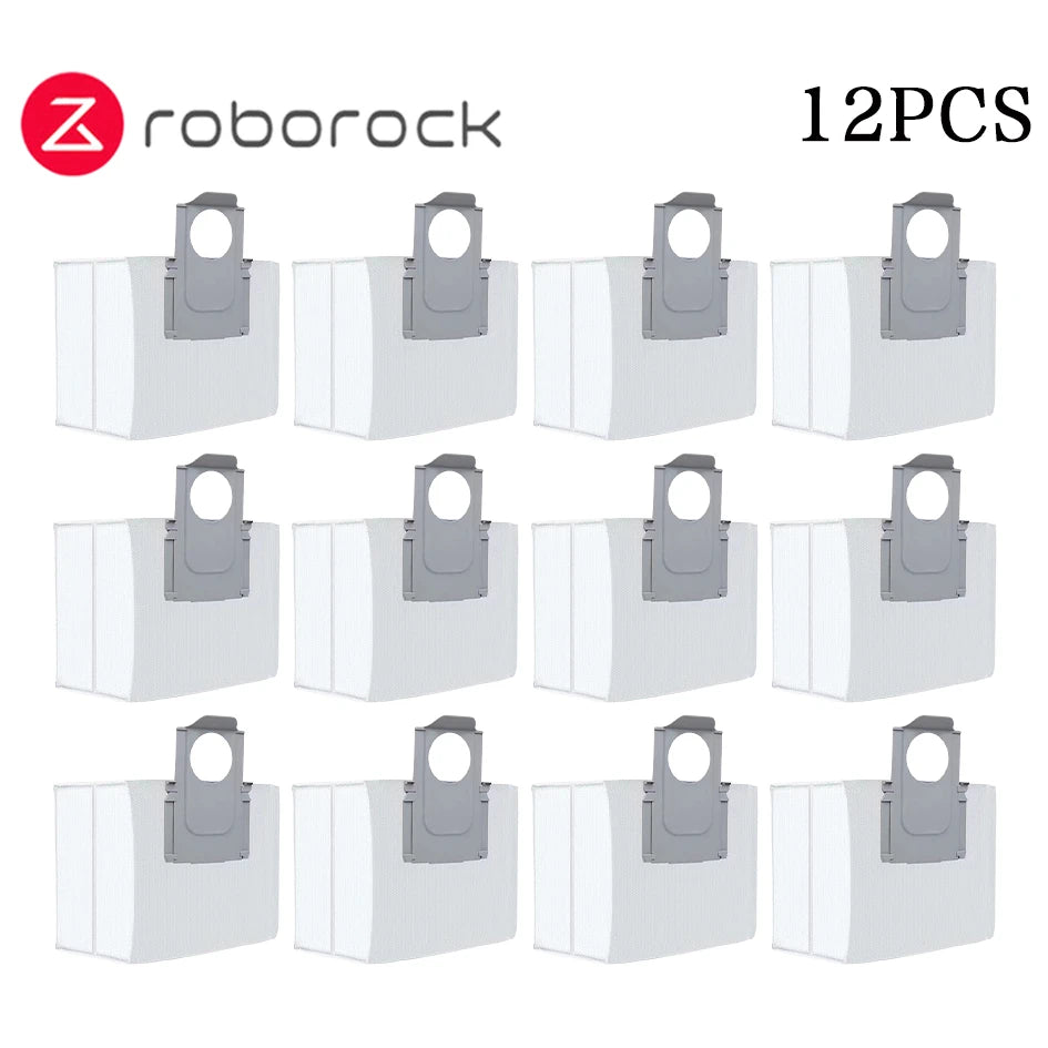 Roborock Q8 Max, Q5 Pro Replacement Parts – Main Brush, Side Brush, HEPA Filter, Mop & Dust Bag Accessories