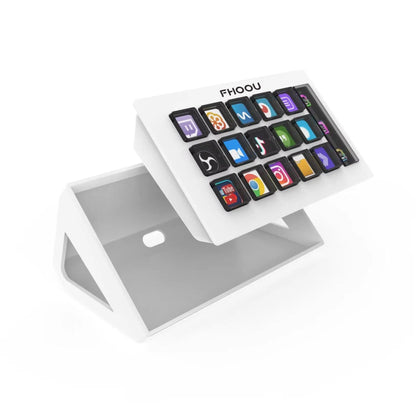 StreamDeck Mini 15-Key LCD Visual Keyboard – Customizable Live Content Controller for Windows & MacOS