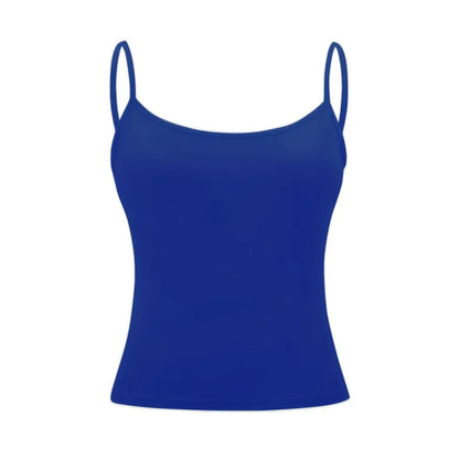 Women’s Slim Strap Tank Top – Breathable Summer Sleeveless Casual Top