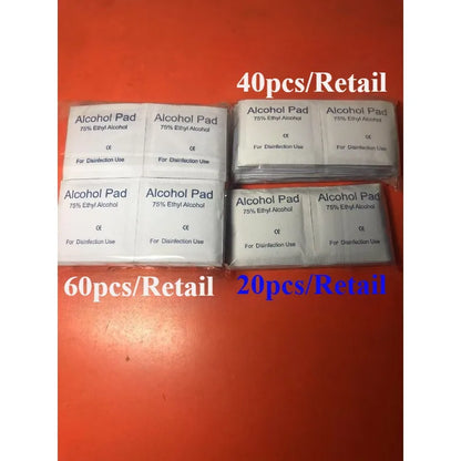 75% Alcohol Prep Pads – Disposable Wound Disinfection Swabs for First Aid Kits and Emergency Preparedness