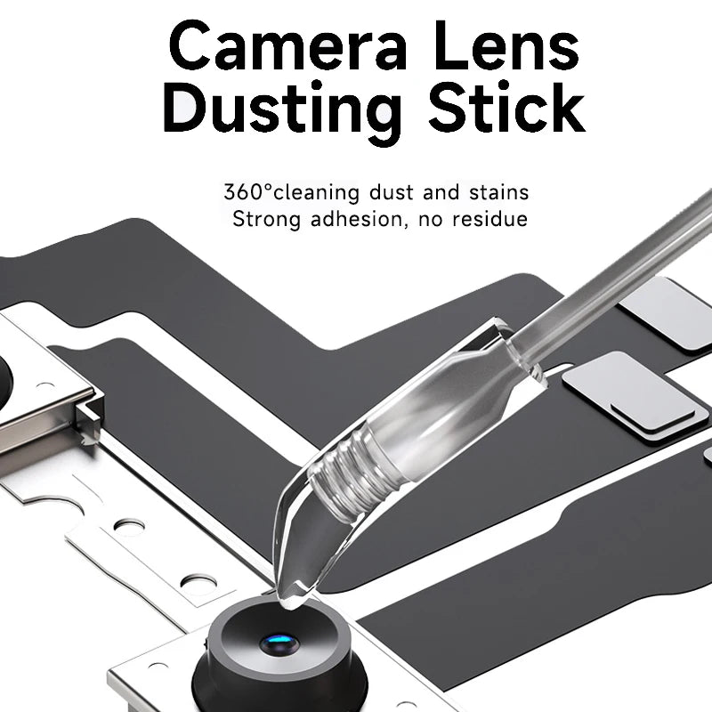 MECHANIC CD48 Camera Lens Cleaner Stick — Resin Synthetic Dust & Fingerprint Remover for Phone Lenses & Screens