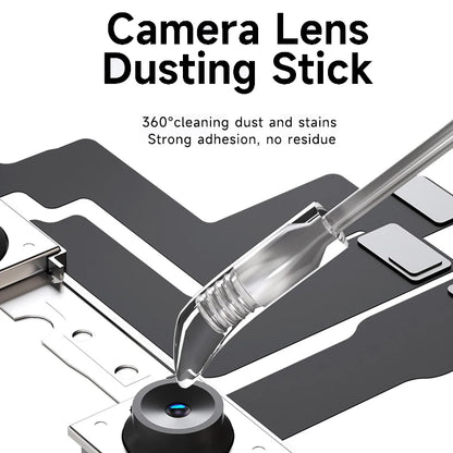 MECHANIC CD48 Camera Lens Cleaner Stick — Resin Synthetic Dust & Fingerprint Remover for Phone Lenses & Screens