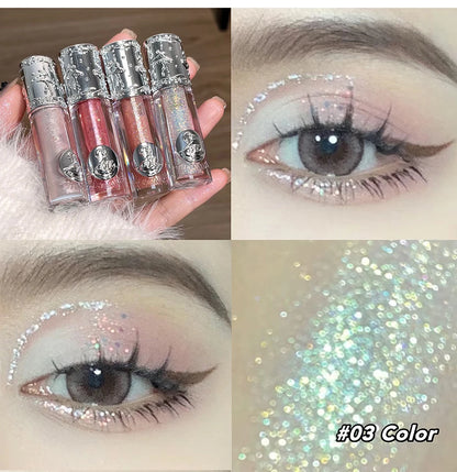 Balletism Liquid Eyeshadow – Fine Shimmer, Highlighter & Long-Lasting Glow