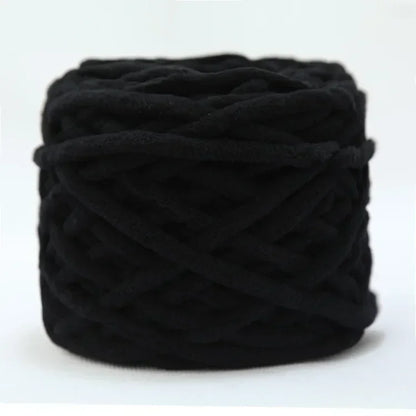 100g Chenille Knitting Yarn – Soft Thick Cotton Ice Strip Wool for DIY Hand Knitting Scarves & Crafts