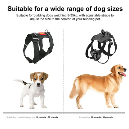 Sheingka Adjustable Sports Camera Chest Strap – Dog Harness Holder for GoPro Hero 4–12