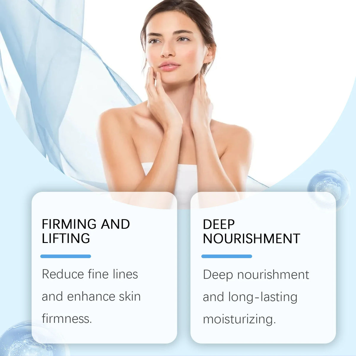 Body Firming & Tightening Cream - Nourishing Moisturizer for Skin Elasticity, Lifting, and Radiance