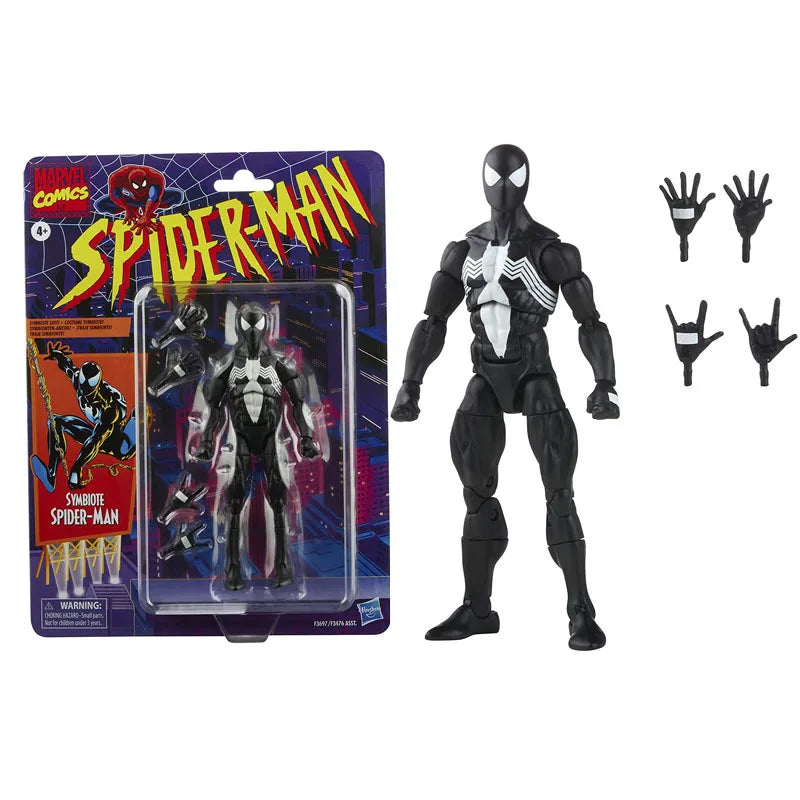 Spider-Man Venom Action Figure - 1/12 Scale Spider-Punk Carnage 2099 Deadpool Gwen Kraven Model Toy Gift