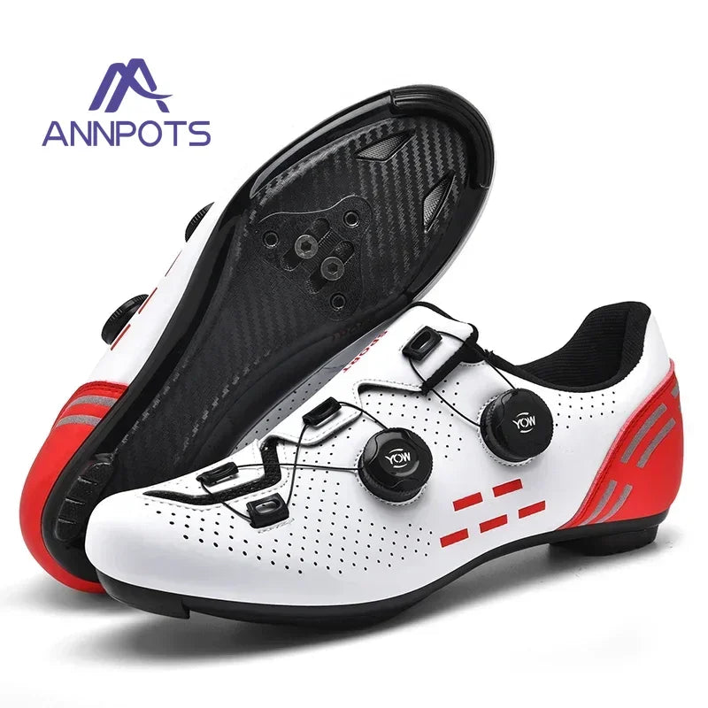 Non-Slip Mountain Bike Cycling Shoes - Unisex MTB Road Racing Sneakers for Men & Women Outdoor Riding