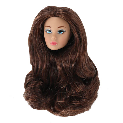 FR Supermodel 1/6 BABI Doll – Movable Joints, DIY Dress-Up Princess with Head & Body Accessories, White/Normal/Chocolate Skin