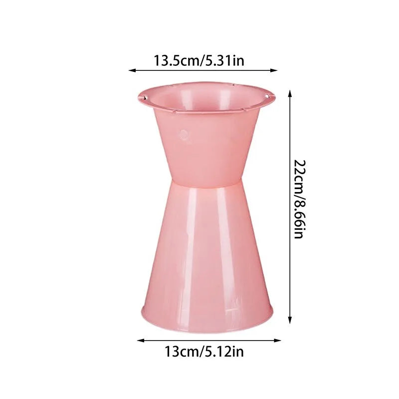 Plastic Flower Packaging Liner – Plant Stand & Fixed Bouquet Base for Floral Crafts and Supplies