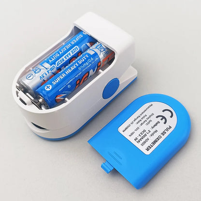 Rechargeable Finger Pulse Oximeter – SpO2 Blood Oxygen Saturation Monitor with Heart Rate and Rate Measurements, LED Display