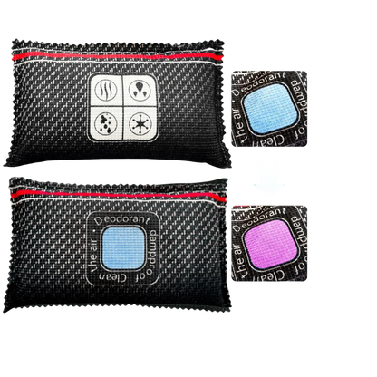 Car Dehumidifier Bag - Reusable Silica Gel Desiccant, Moisture Absorber, Multifunctional for Wardrobe, Shoe Cabinet