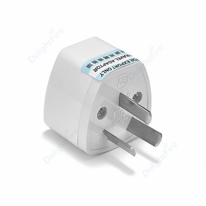 KR Plug Adapter – Multifunction Universal AU, UK, US to EU Type E/F Electrical Socket for France & Spain Travel