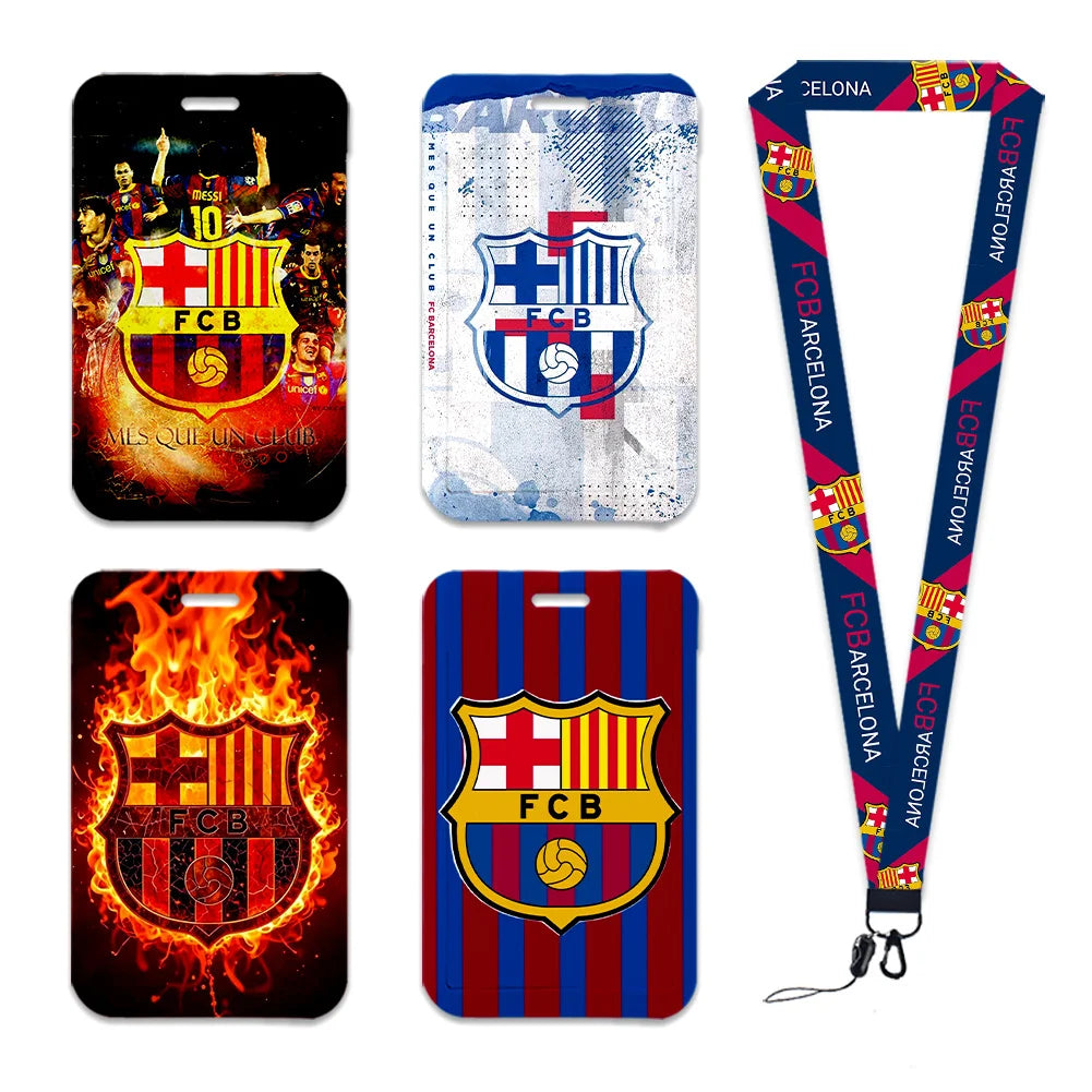Spain Football Team Lanyard – ID Card Holder, Badge Case & Neck Strap Gift