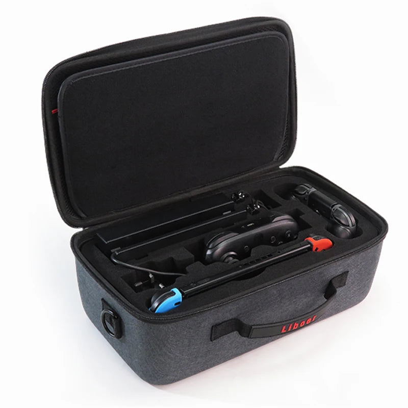 Nintendo Switch OLED Carrying Case — Portable Travel Storage Bag for Switch Game Accessories