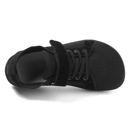 Kids Barefoot Sneakers - Wide Toe Natural Foot Shape Shoes For Boys & Girls Toddlers and Big Kids