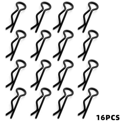 RC Car Body Shell Clips & Pin Buckles – 1/10, 1/12, 1/16 Replacement Parts for Traxxas, HSP, Redcat, RC4WD, Tamiya, Axial, SCX10, D90, HPI