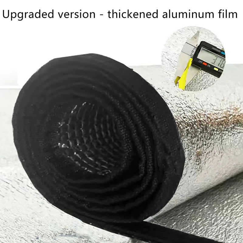 Waterproof Camping Ground Mat - Double-Sided Aluminium Foil - Outdoor Hiking, Beach, Picnic Blanket