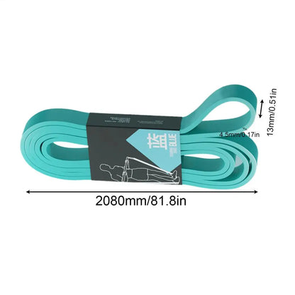 Resistance Bands Set - Elastic Strength Training & Stretching Bands for Home Gym, Pilates & Workouts