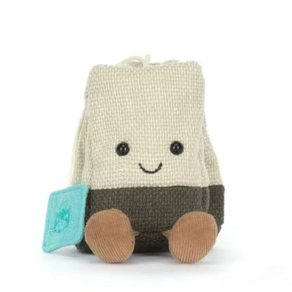 CatS UK Limited Edition Tea Bag Cartoon Doll – Interactive Cat & Dog Toy for Birthday, Christmas & Halloween Gifts