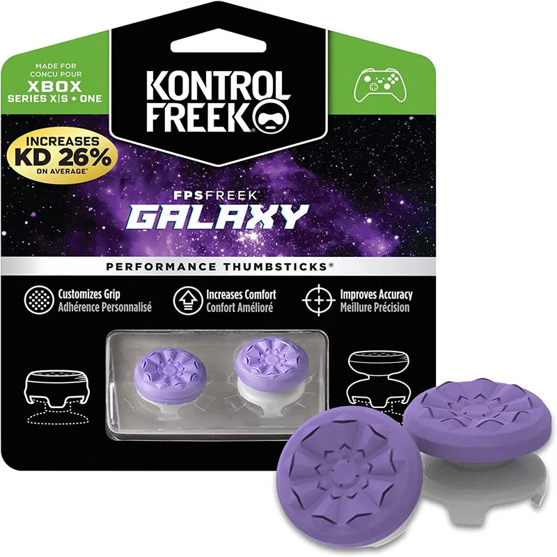 Freek Galaxy Performance Thumb Grip Caps – Silicone Analog Stick Covers for Xbox Series S/X Controller (Wholesale)