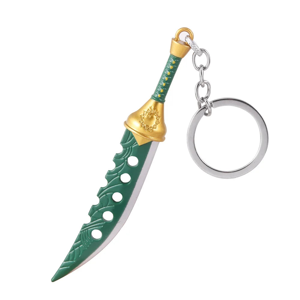 Anime Seven Deadly Sins Escanor Rhitta Keychain – Axe Bottle Opener Pendant Keyring Jewelry Gift for Men & Women