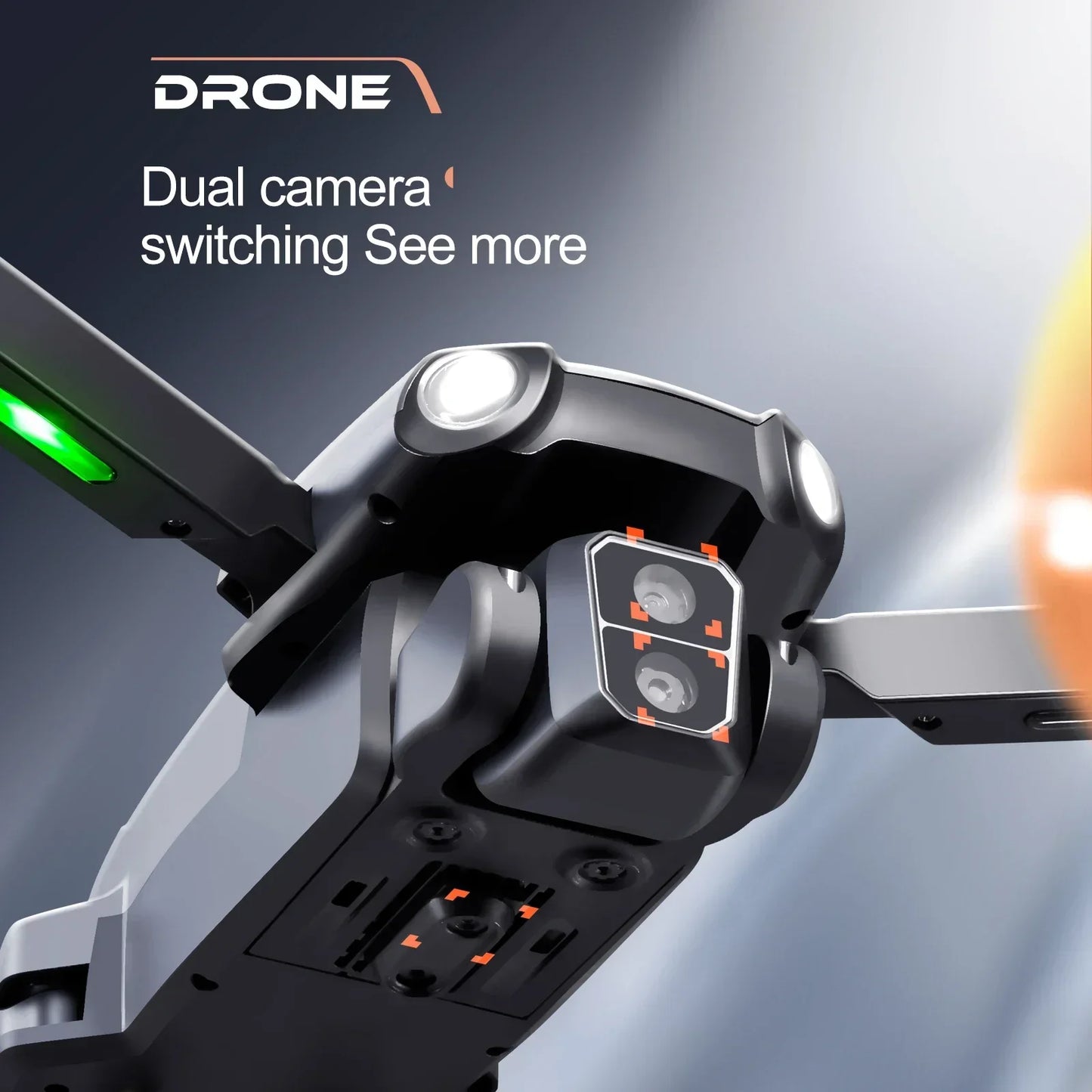 New S119 Mini Drone – 8K Dual Camera, 5G WIFI, Smart Obstacle Avoidance, FPV, Brushless Motor RC Quadcopter