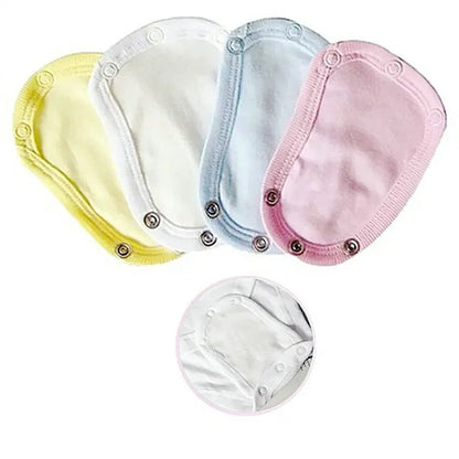 4PCS Baby Romper Set – Soft Jumpsuit Bodysuit with Lengthening Extender | Cute & Comfortable Infant Outfit
