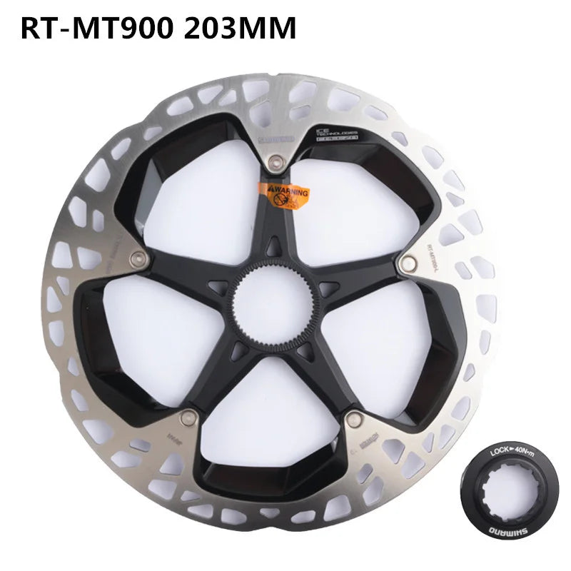 Shimano DEORE XT MT800/MT900 Center Lock Ice Technologies Freeza Disc Brake Rotor – 203/180/160/140mm