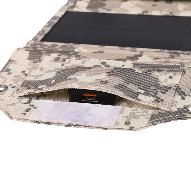 60W 80W 100W Foldable Solar Panel — 5V USB Portable Waterproof Charger for Phone, Camping & Power Bank