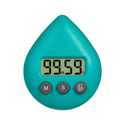 Digital Shower Timer - Energy-Saving Bathroom Countdown Timer and Water Drop Alarm Clock