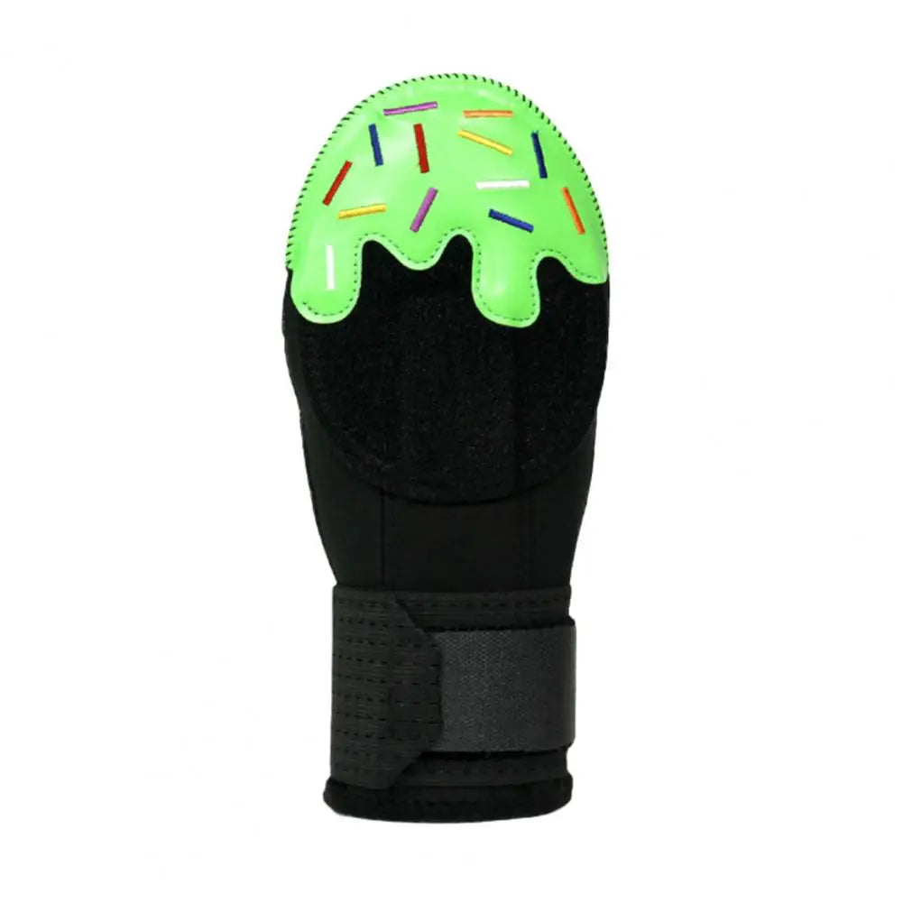 Baseball Sliding Mitt with Adjustable Wrist Compression Strap – Universal Left/Right Hand Glove for Youth & Adults