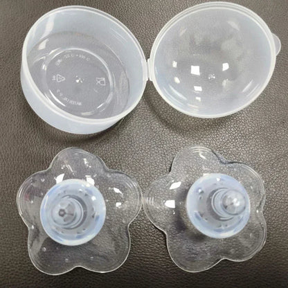 Silicone Nipple Protector Breastfeeding Shields – Soft Anti-Overflow Milk Covers, Reusable Nursing Pads for Comfortable Mother Care