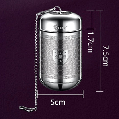 Stainless Steel Tea Infuser & Spice Strainer - Locking Mesh Ball Filter for Tea & Seasoning