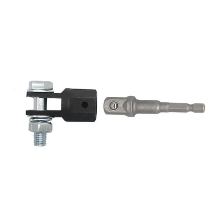 Scissor Jack Adapter — 1/2 Inch Chrome Vanadium Steel Wrench Tool for Automotive Jack & Impact Drill Sockets