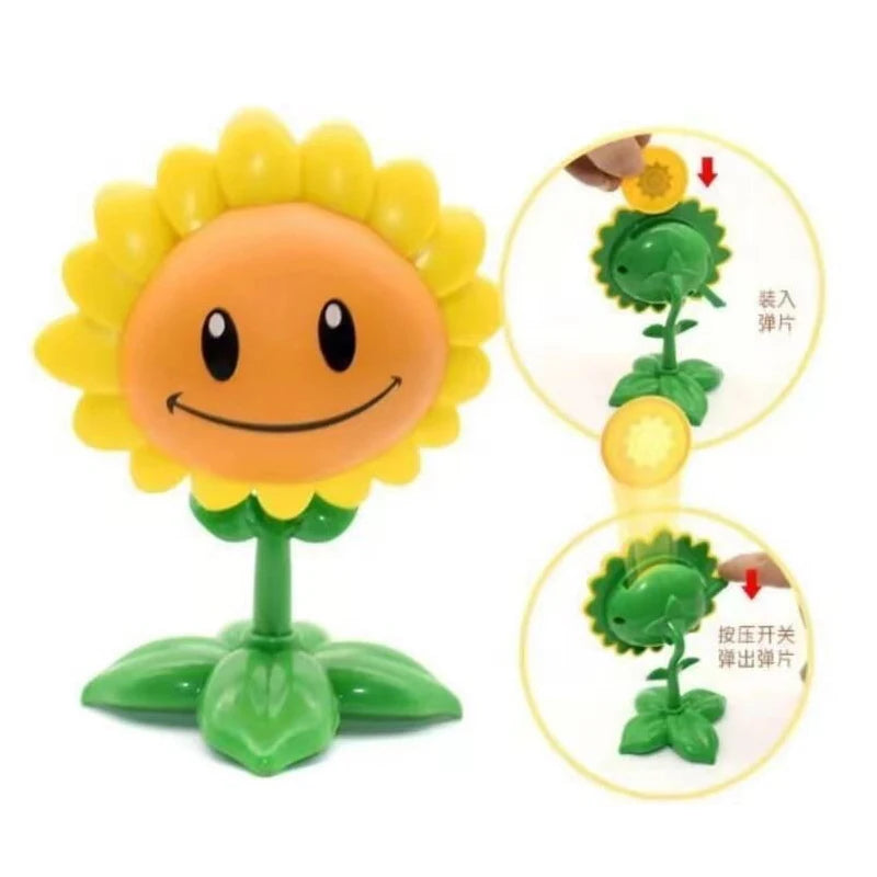 Plants vs Zombies PVZ Pea Shooter Boss Action Figure – Dave Allstar Toy Doll for Kids Gift