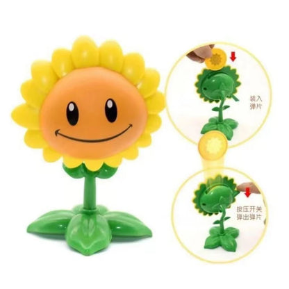 Plants vs Zombies PVZ Pea Shooter Boss Action Figure – Dave Allstar Toy Doll for Kids Gift