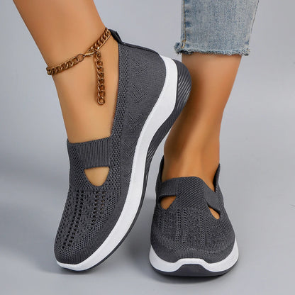 Spring Women's Sports Shoes – Breathable, Lightweight, Non-Slip, Wear-Resistant Casual Sneakers