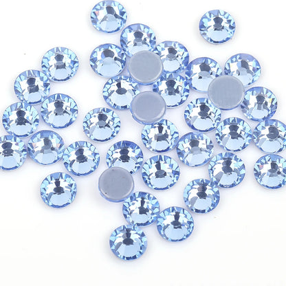 Premium Hot Fix Rhinestones – High Quality Glass Crystal Flatback Iron-On Glitter Rhinestones for Clothing & Crafts