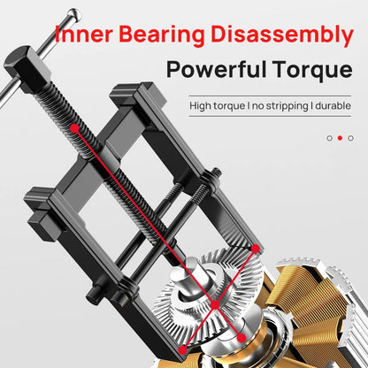 Car Inner Bearing Puller Gear Extractor - 2/3/4/6 Inch 2 Jaw Automotive Repair Separation Tool