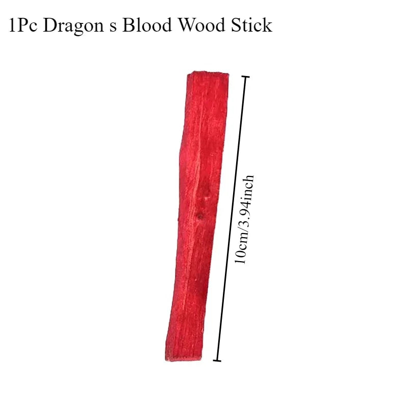 Dragon’s Blood Palo Santo Wood Incense Sticks – Natural Smudge Aromatherapy for Crystal Cleansing & Air Purification