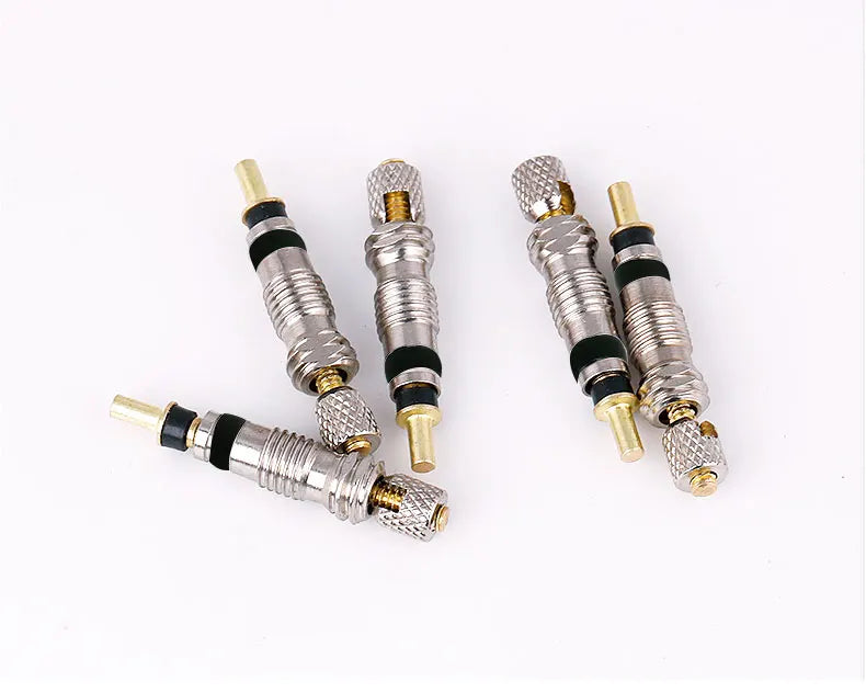 Deemount 2-in-1 Presta Valve Caps & Core Tool — CNC Alloy Lightweight Bicycle Valve Nipple (10/4/2PCS)