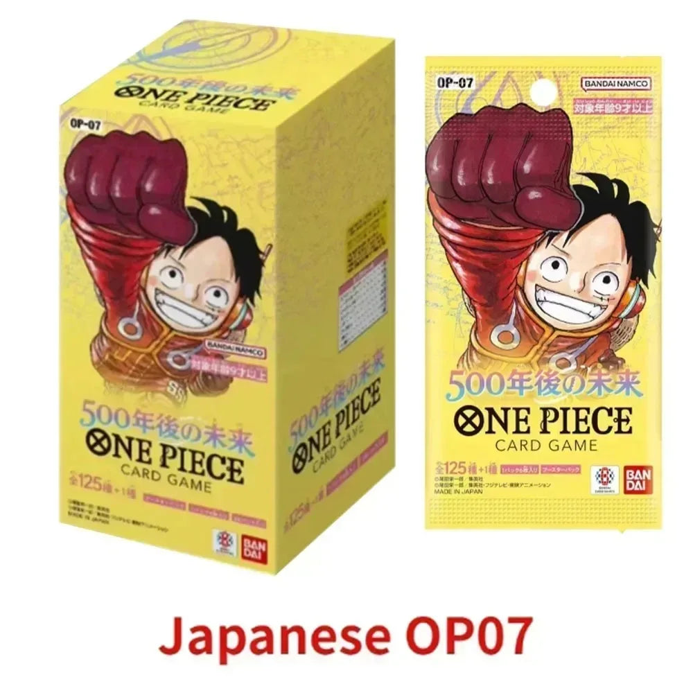 Bandai One Piece OPCG TCG Game Card — Sealed Booster Pack, Collectible Cartoon Cards for Toys & Gifts