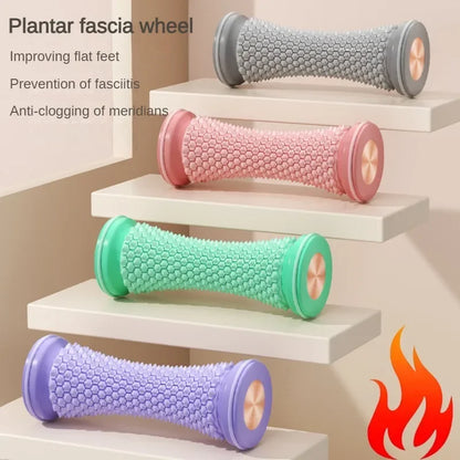 Foot Massage Roller & Yoga Massage Ball – Plantar Fascia & Muscle Relaxation Manual Foot Massager