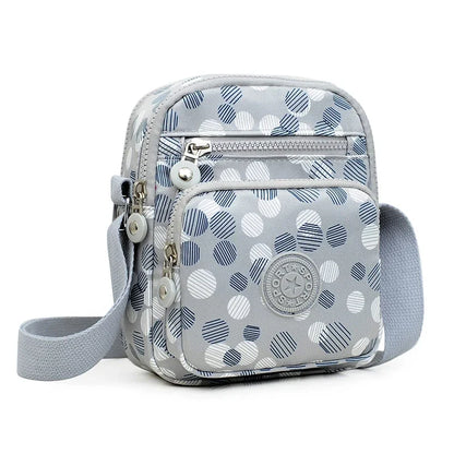 Fashion Oxford Cloth Crossbody Shoulder Bag - Waterproof Multi-Pocket Women’s Mobile Phone Storage Handbag