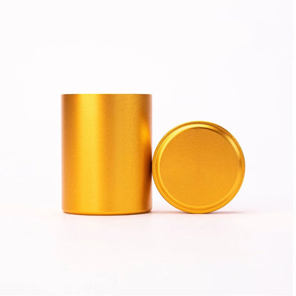 New Airtight Smell-Proof Stainless Steel Container — Mini Tea & Herb Stash Jar for Tea, Coffee Storage